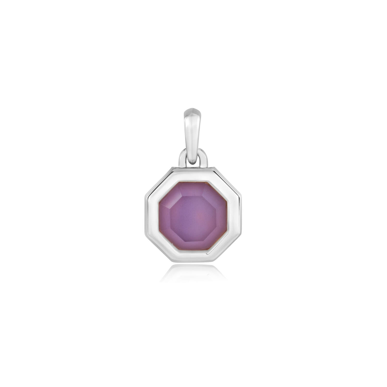 Pop Charms - Pendentifs - Argent / Rhodié - Quartz